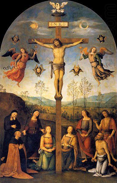Pietro Perugino Crucifixion oil painting picture